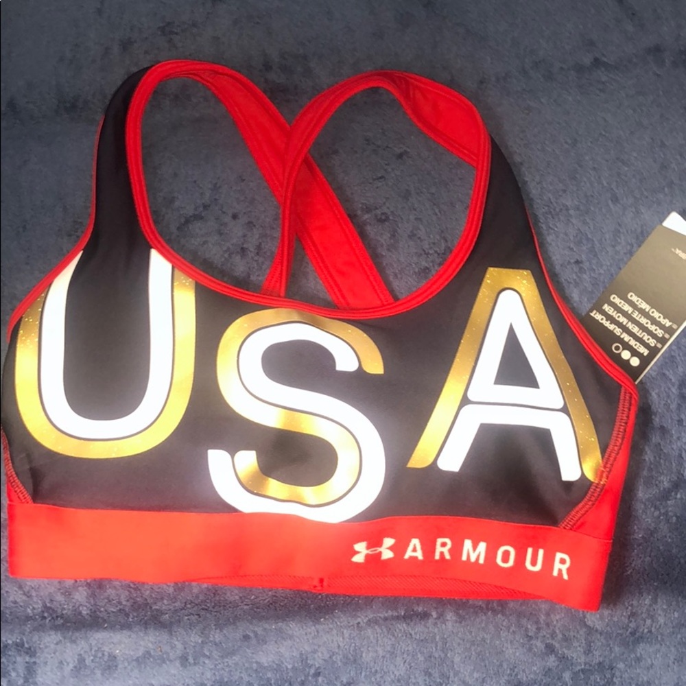 USA Under Armour Sports Bra